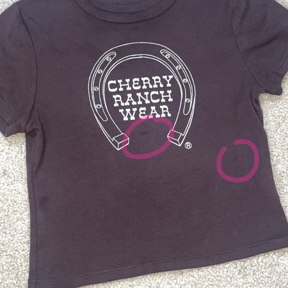 Cherry LA cropped baby tee size small - Picture 4 of 13